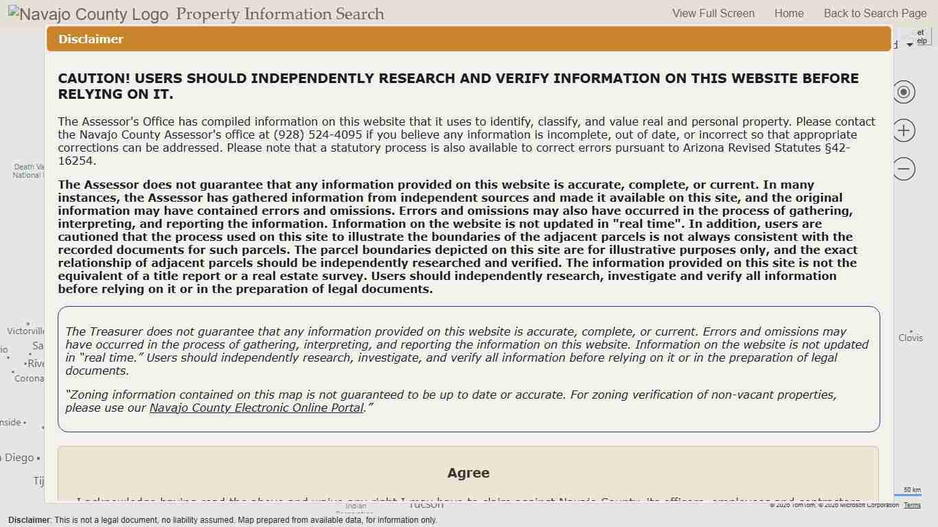 Property Information Map